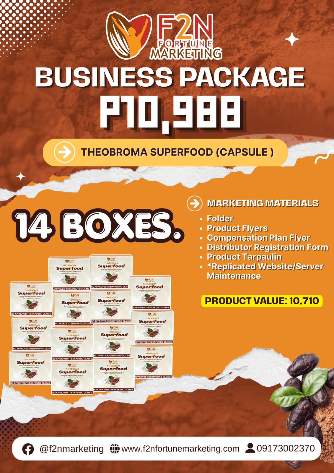 Business Package Theobroma Superfood (All Capsules)